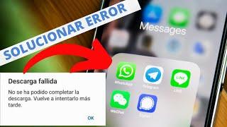 Cómo solucionar el error "DESCARGA FALLIDA EN WHATSAPP" 2022