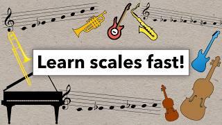 Learn All Your Scales in 24 Hours!