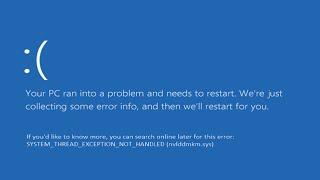 How to Fix “System Thread Exception Not Handled” Error on Windows 10