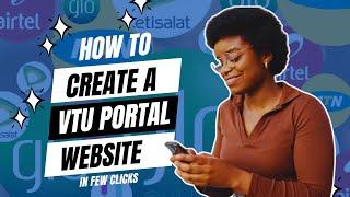 How to Create a VTU Website with Multiple API Integration | Recharge Card Printing | Bulk SMS