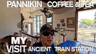 VISITING HISTORIC PANNIKIN COFFEE & TEA HOUSE LEUCADIA ENCINITAS 