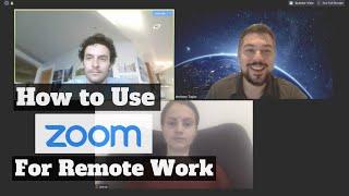 How to use Zoom for remote work and video conferencing