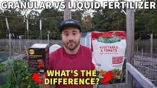 Granular VS Liquid Fertilizer: What's The Difference And How To Use Them