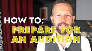 HOW TO PREPARE FOR A MUSIC AUDITION | WaterBear - The College of Music