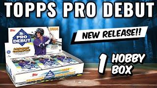 NEW RELEASE4 AUTOS!! 2024 TOPPS PRO DEBUT HOBBY BOX