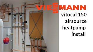 Viessmann Vitocal 150 heatpump installation