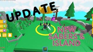 [UPDATE] NEW SWORDS & ISLANDS - Saber Simulator