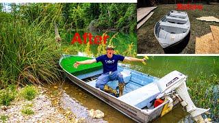 Transforming A 14 Foot JON BOAT Into A Epic BASS BOAT!! (On A Budget)