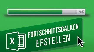 Erstellen von Fortschrittsbalken in Excel | Aufgabenliste mit Fortschrittsanzeige