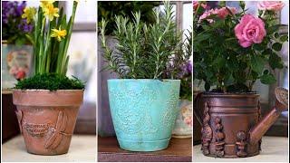 8 DOLLAR TREE PLANTER HACKS | HIGH END DIY PLANTERS | Quick and Easy!