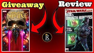 DEATH Of Dr. Strange GIVEAWAY & Star Wars War Of The Bounty Hunters #4 Review | Rated Comics