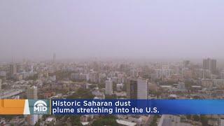 Saharan Dust Reaching U.S. From Across The Atlantic