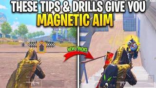 HOW TO IMPROVE AIM IN BGMI/PUBG GET MAGNETIC AIM | BEST CHINESE TRAINING DRILLS TO IMPROVE AIM BGMI