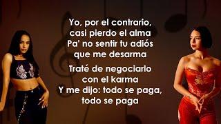 Becky G, Angela Aguilar, Leonardo Aguilar - POR EL CONTRARIO (Letra/Lyrics)