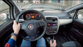 2007 Fiat Grande Punto [1.2 8V 65HP]| POV Test Drive #1126 Joe Black