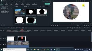 How to place Video inside a Zooming Circle |Filmora tutorial |