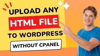 How to Upload HTML File to Website | Upload HTML Verification File to WordPress Website (Easiest)