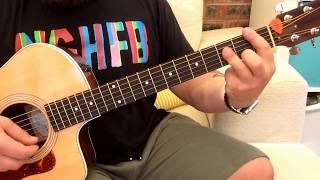 New Order-True Faith-Acoustic Guitar Lesson.