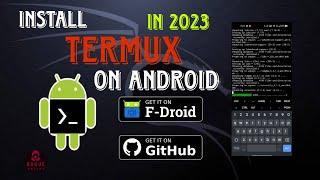How to Install Termux on Android 2023 | Termux F Droid | Advanced Coding