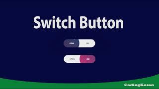 Tutorial Membuat Tap Switch, Beautiful Switch Button; html, css, js