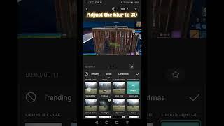 rsmb/motion blur effect tutorial for capcut. fortnite effect