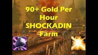 SHOCKADIN Farming 90+ gold Per Hour [WoW Classic SoD Phase 3]