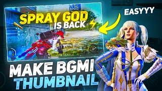 how to make Bgmi Montage Thumbnail in Android | BGMI Thumbnail Tutorial