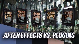 After Effects vs. Plugins: A 3D Showdown!