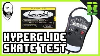 Hyperglide Mouse Skates Test Using The Zowie FK2 Gaming mouse Feet