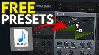 How To Make Industry Level Presets in Serum | + FREE PACK