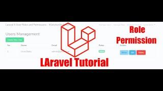 [Tutorial] Role & Permission in Laravel 7 #laravel