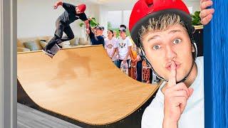 I Opened a Secret Skatepark in my House!