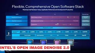 How Does Intel's Open Image Denoise 2.0 Harness SYCL for Xe GPUs, NVIDIA CUDA, and AMD HIP?