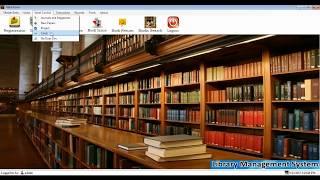 Library  Management Software Design in Visual Basic.Net || final year #project