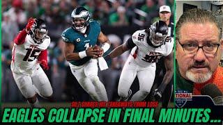 Dan Sileo ERUPTS After Eagles COLLAPSE in Final Minutes & LOSE to Falcons