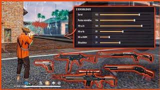 Free Fire Max Headshot setting 2024 ️ Best Sensitivity Settings ️| Sensitivity + HudSettings 05