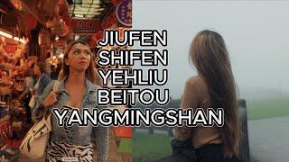 YEHLIU, SHIFEN, JIUFEN, YANGMINGSHAN AND BEITOU TOUR : A Taiwan Travel Vlog (3/4)