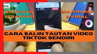 TUTORIAL PEMULA !!! Cara Salin Link Live Tiktok Kita Sendiri Mudah Banget