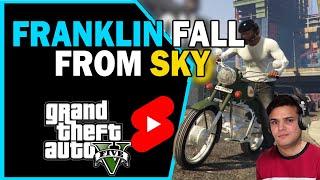 GTA 5: Franklin Bullet fall from Sky | #Shorts