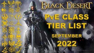 BDO - Class Tier List PvE Only