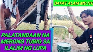 PALATANDAAN NA MERONG BUKAL NG TUBIG SA ILALIM NG LUPA (BOY BERTOD)