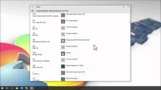 Change Program Default Associations in Windows 10