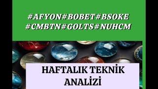 AFYON - BOBET - BSOKE - CMBTN - GOLTS  HAFTALIK DEĞERLENDİRMELER  12.01.2025 (GOLTS HİSSE YORUMU)