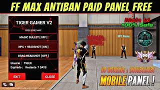 Free Fire Antiban Panel ️ NPC Name + Aimbot Injector 100 % Antiban All Rank Working | OB47 Update |