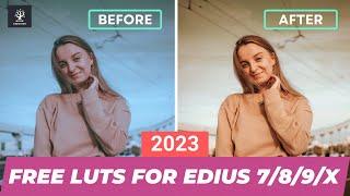 2023 Color Gradient Luts For Edius 7/8/9/X - Free Download | Step By Step Guide | Noor Creative