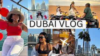 DUBAI VLOG | GIRLS TRIP |  EXPLORING DUBAI  | Edwigealamode