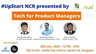 Tech for Product Managers | Gaurav, Product Lead - OYO | The Product folks x PayU NCR event