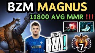  Welcome To TUNDRA, BZM !! Rank 7 Bzm MAGNUS Midlane Gameplay 7.37e  Tundra.BZM Midlane - Dota 2