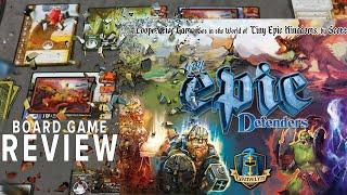 Tiny Epic Defenders Board Game Review