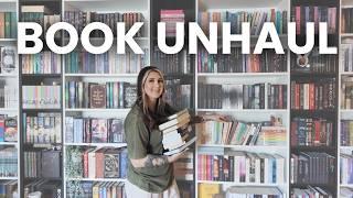 unhauling books like we're on facetime  last book unhaul of 2024